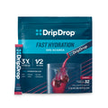 DripDrop Cherry Electrolyte Powder, 8 oz sticks, 32 count